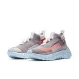 Nike Space Hippie 02 Vast Grey Hyper Crimson Angle 2