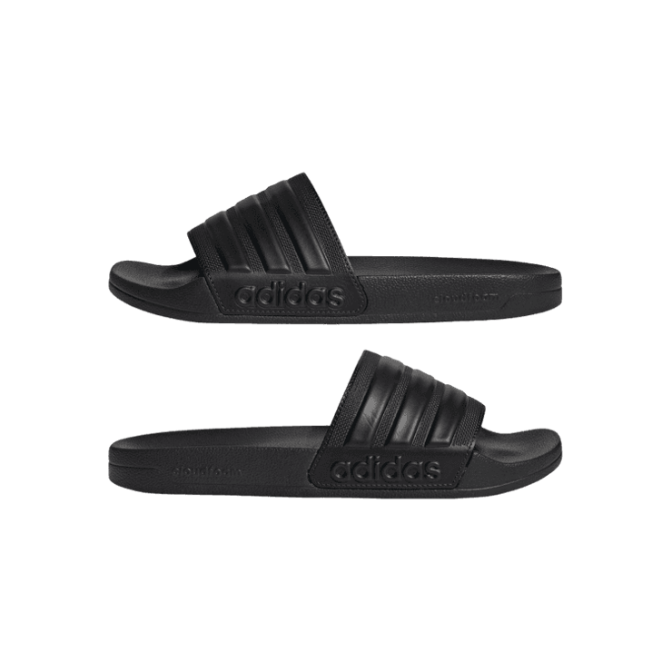 adidas Adilette Shower Slide 'Triple Black' Angle 5