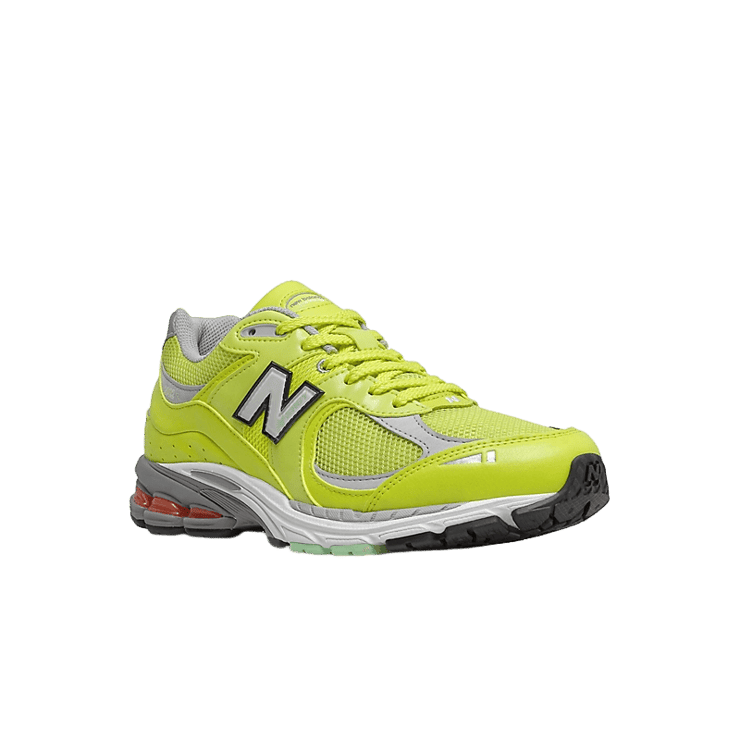 New Balance 2002R Sulphur Yellow Angle 2