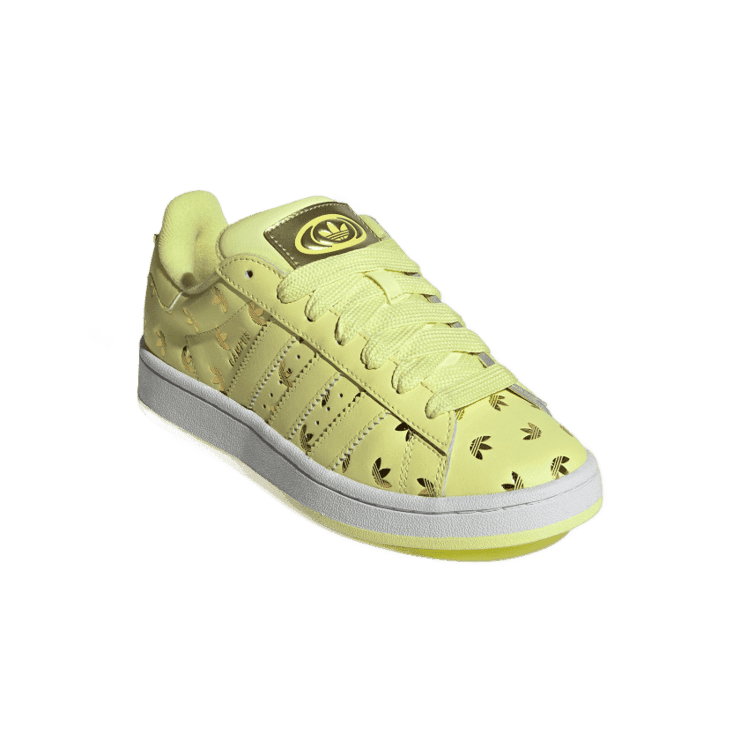 adidas Campus 00s 'Allover Debossed Trefoils - Pulse Yellow' (W) Angle 2