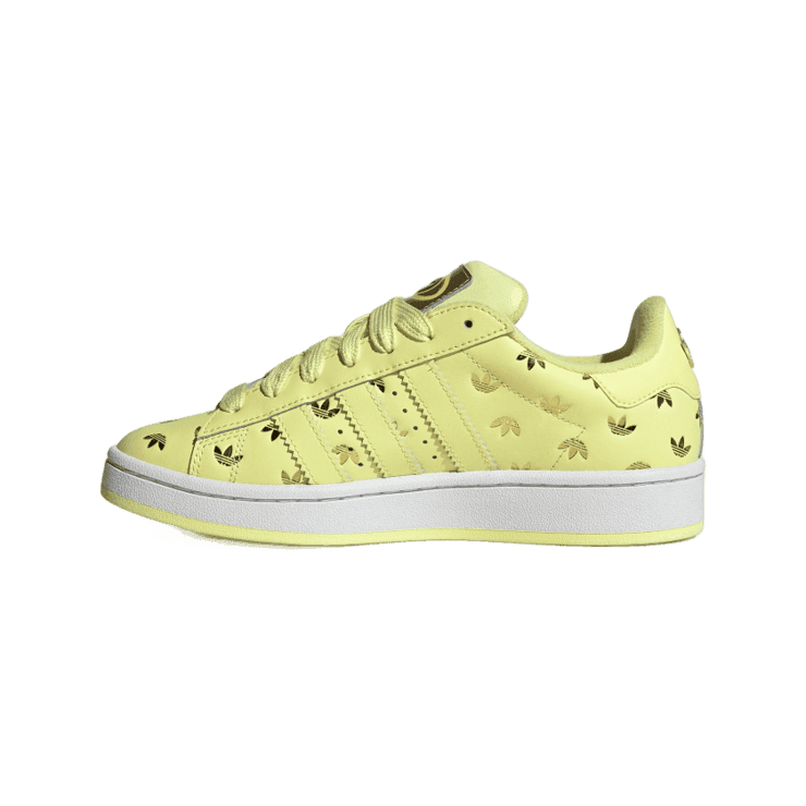 adidas Campus 00s 'Allover Debossed Trefoils - Pulse Yellow' (W) Angle 4