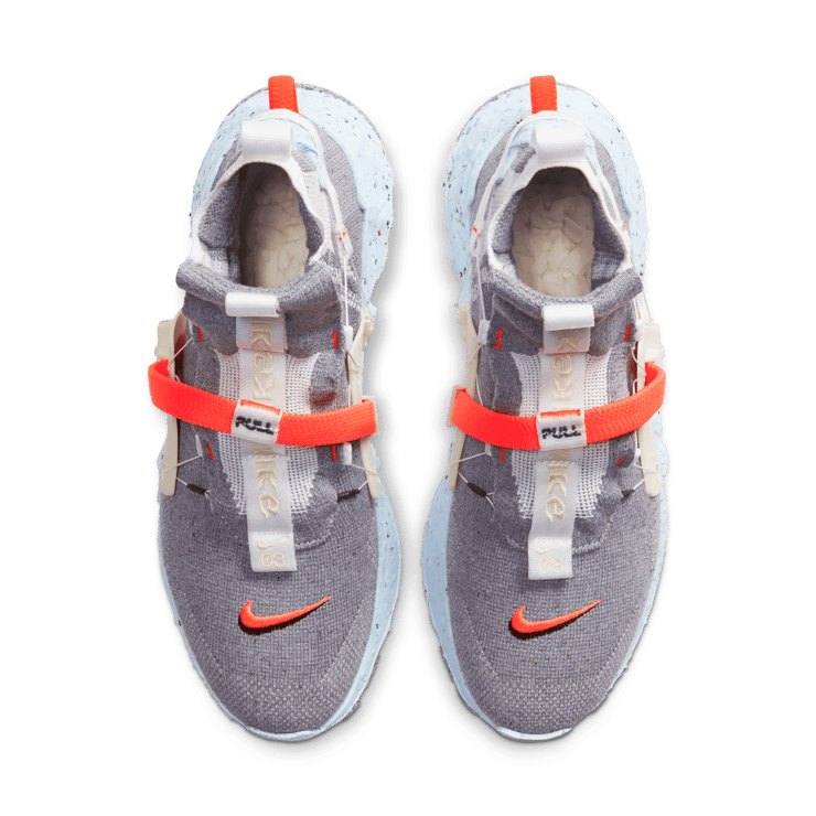 Nike Space Hippie 03 Vast Grey Hyper Crimson Angle 1