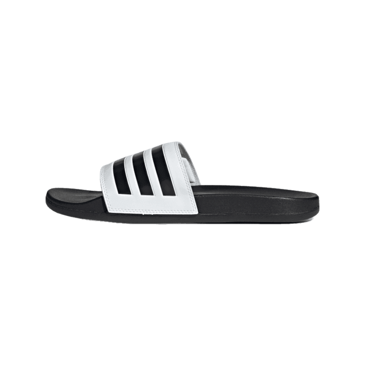 adidas Adilette Comfort Slide 'White Black' Angle 4