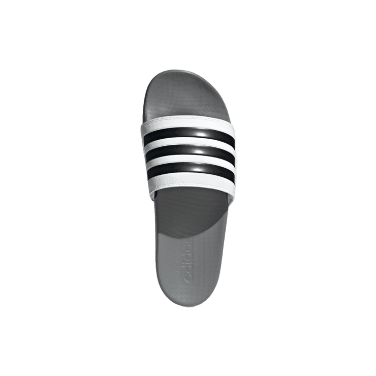 adidas Adilette Comfort Slide 'White Grey' Angle 0