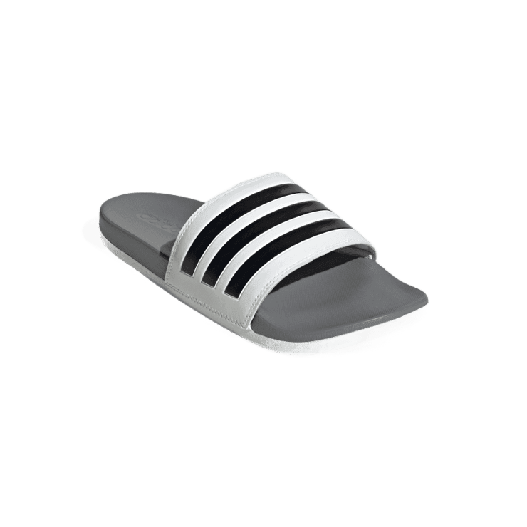 adidas Adilette Comfort Slide 'White Grey' Angle 2