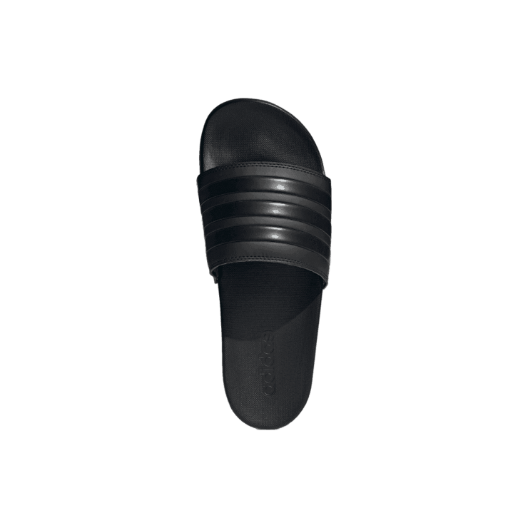 adidas Adilette Comfort Slide 'Triple Black' Angle 0