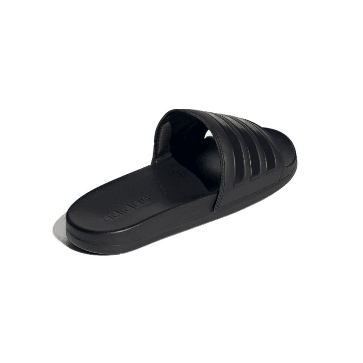 adidas Adilette Comfort Slide 'Triple Black' Angle 3