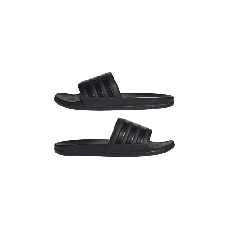 adidas Adilette Comfort Slide 'Triple Black' Angle 5