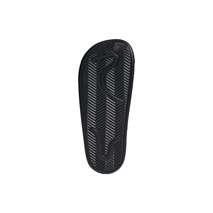 adidas Adilette Clog 'Black White' Angle 1