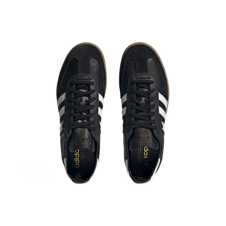 adidas Samba Decon Black White Gum Angle 0