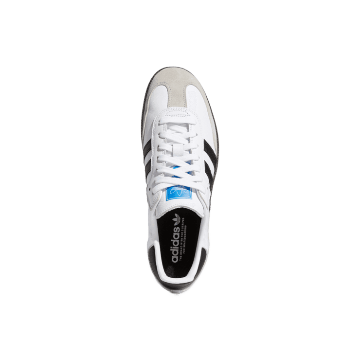 adidas Samba ADV White Black Gum Angle 0