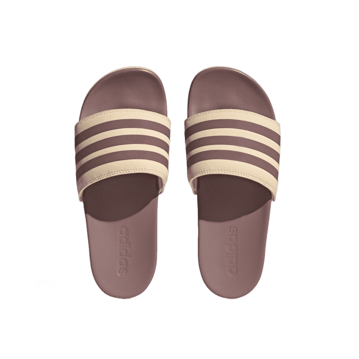 adidas Adilette Comfort Slide 'Sand Strata Purple' (W) Angle 0