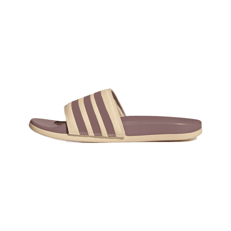 adidas Adilette Comfort Slide 'Sand Strata Purple' (W) Angle 4