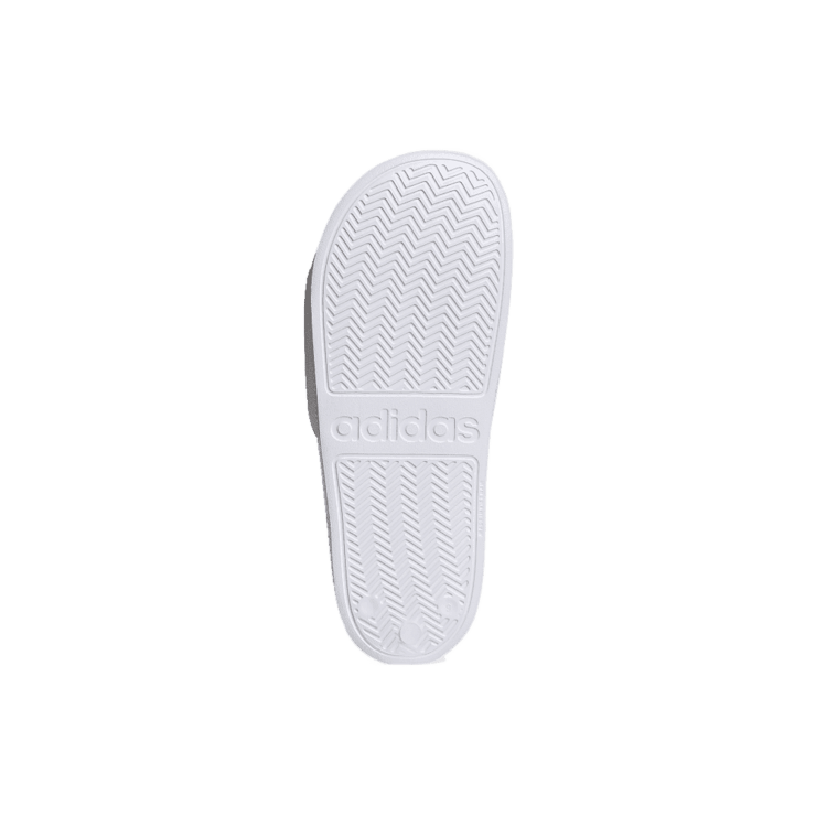 adidas Adilette Shower Slide 'White Black' Angle 1