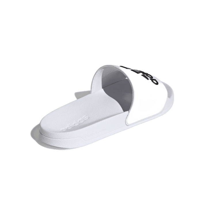 adidas Adilette Shower Slide 'White Black' Angle 3