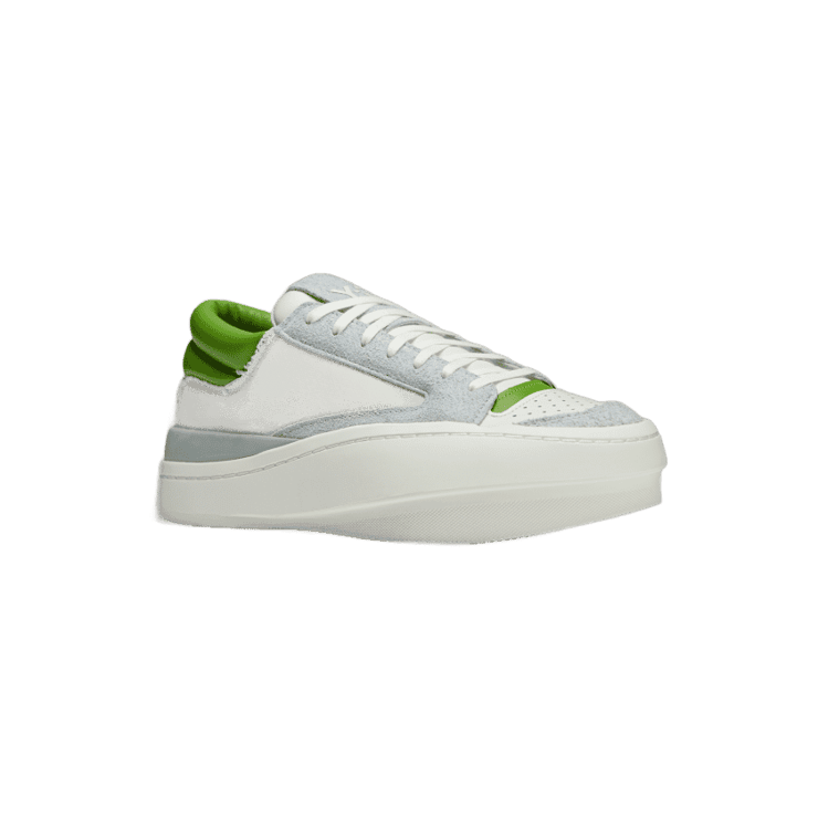 adidas Y-3 Centennial Lo 'Team Rave Green' Angle 2