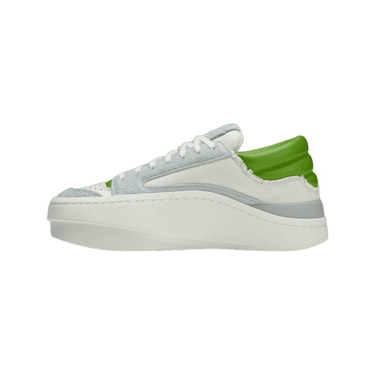 adidas Y-3 Centennial Lo 'Team Rave Green' Angle 4