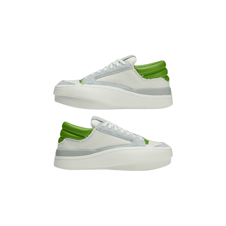 adidas Y-3 Centennial Lo 'Team Rave Green' Angle 5