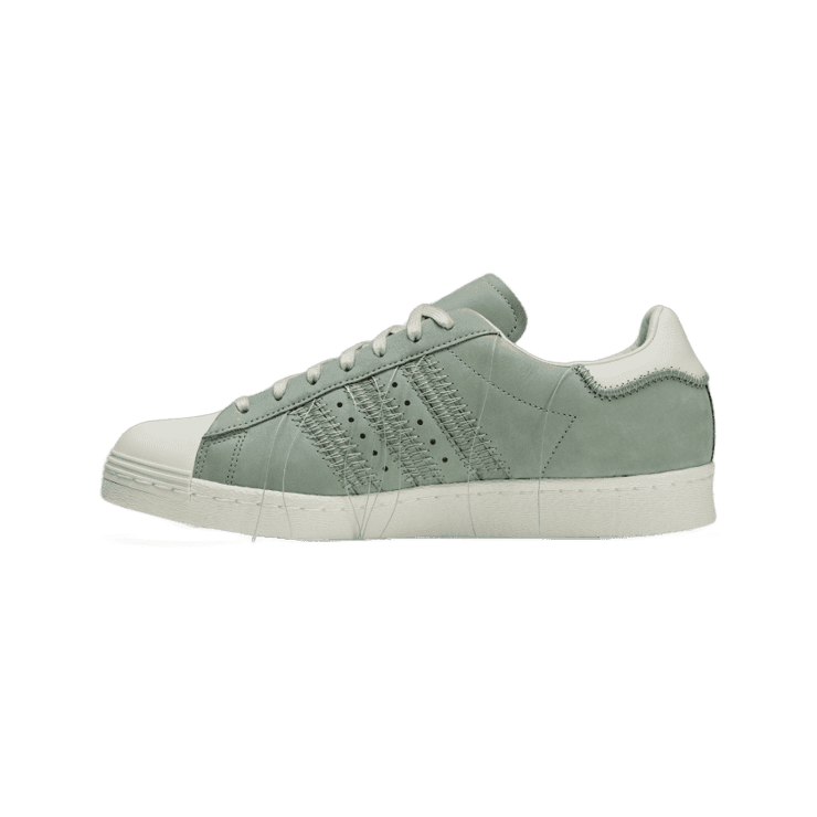 adidas Y-3 Superstar 'Silver Green' Angle 4