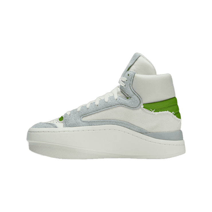 adidas Y-3 Centennial High 'Team Rave Green' Angle 4