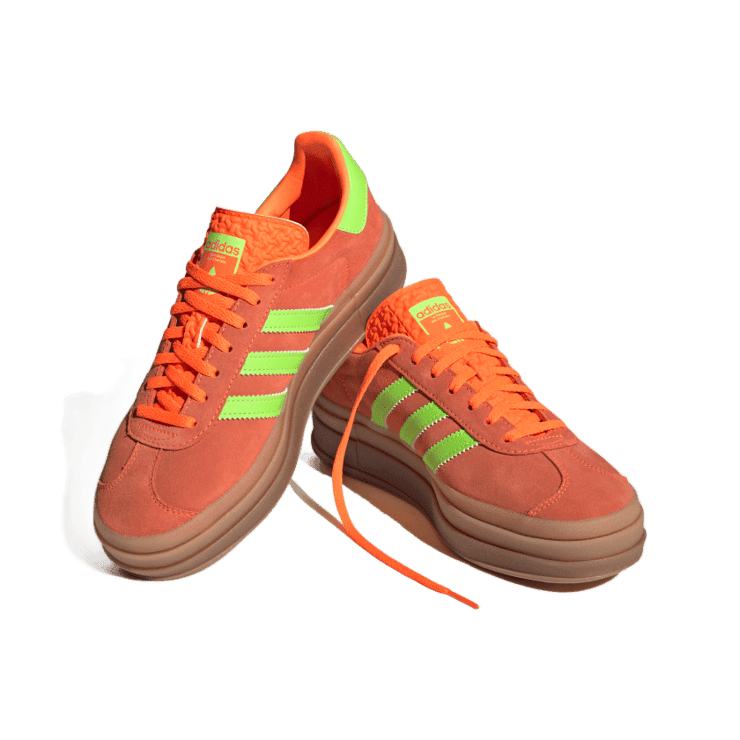 adidas Gazelle Bold 'Solar Orange Green' (W) Angle 2
