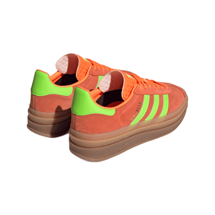 adidas Gazelle Bold 'Solar Orange Green' (W) Angle 3