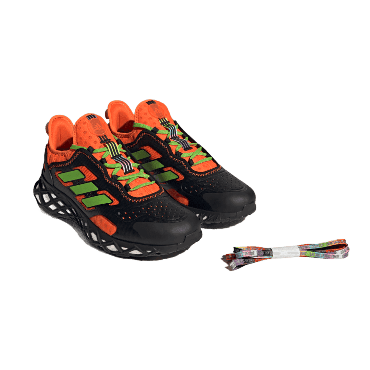 adidas Rich Mnisi x Web Boost 'Pride - Black Orange' Angle 6