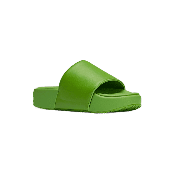 adidas Y-3 Slide 'Team Rave Green' Angle 2
