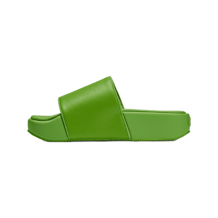 adidas Y-3 Slide 'Team Rave Green' Angle 4