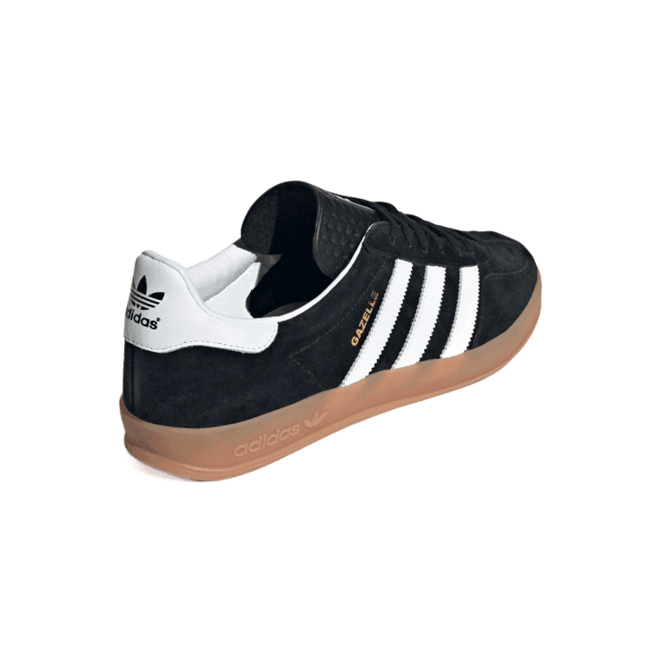 adidas Gazelle Indoor 'Black White Gum' Angle 3