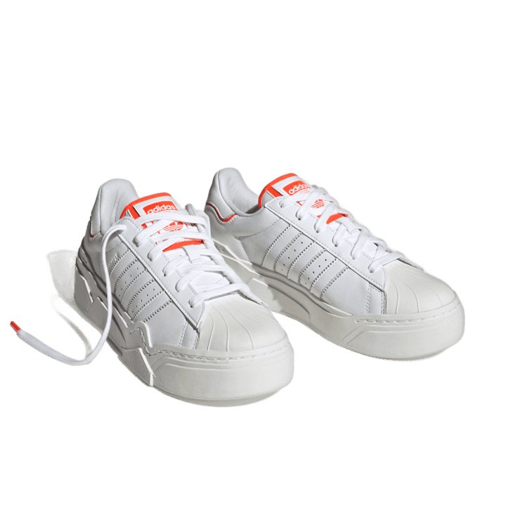 adidas Superstar Bonega 2B 'White Solar Red' (W) Angle 2