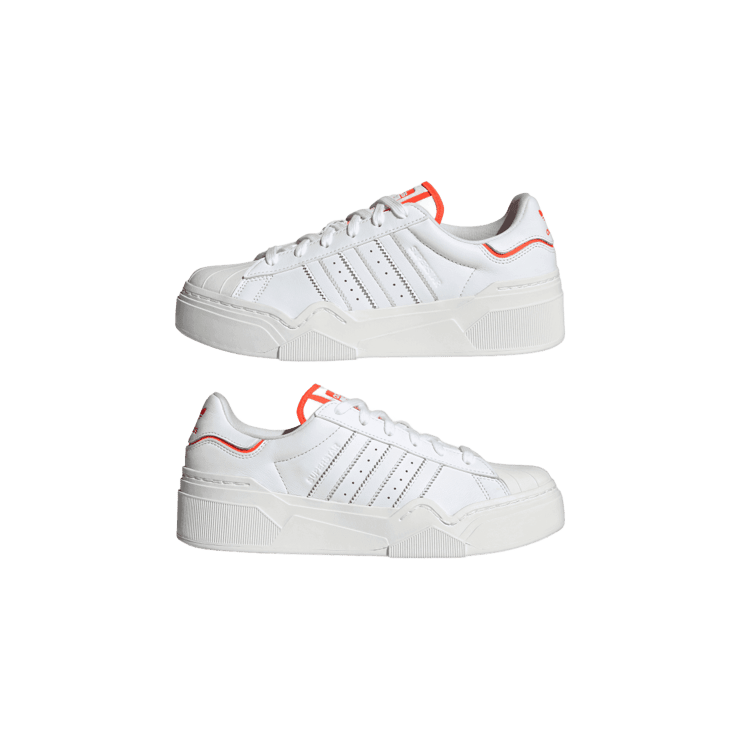 adidas Superstar Bonega 2B 'White Solar Red' (W) Angle 5
