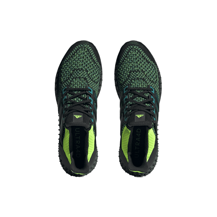 adidas Ultra 4D 'Black Lucid Lemon' Angle 0