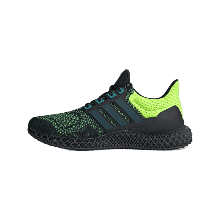 adidas Ultra 4D 'Black Lucid Lemon' Angle 4