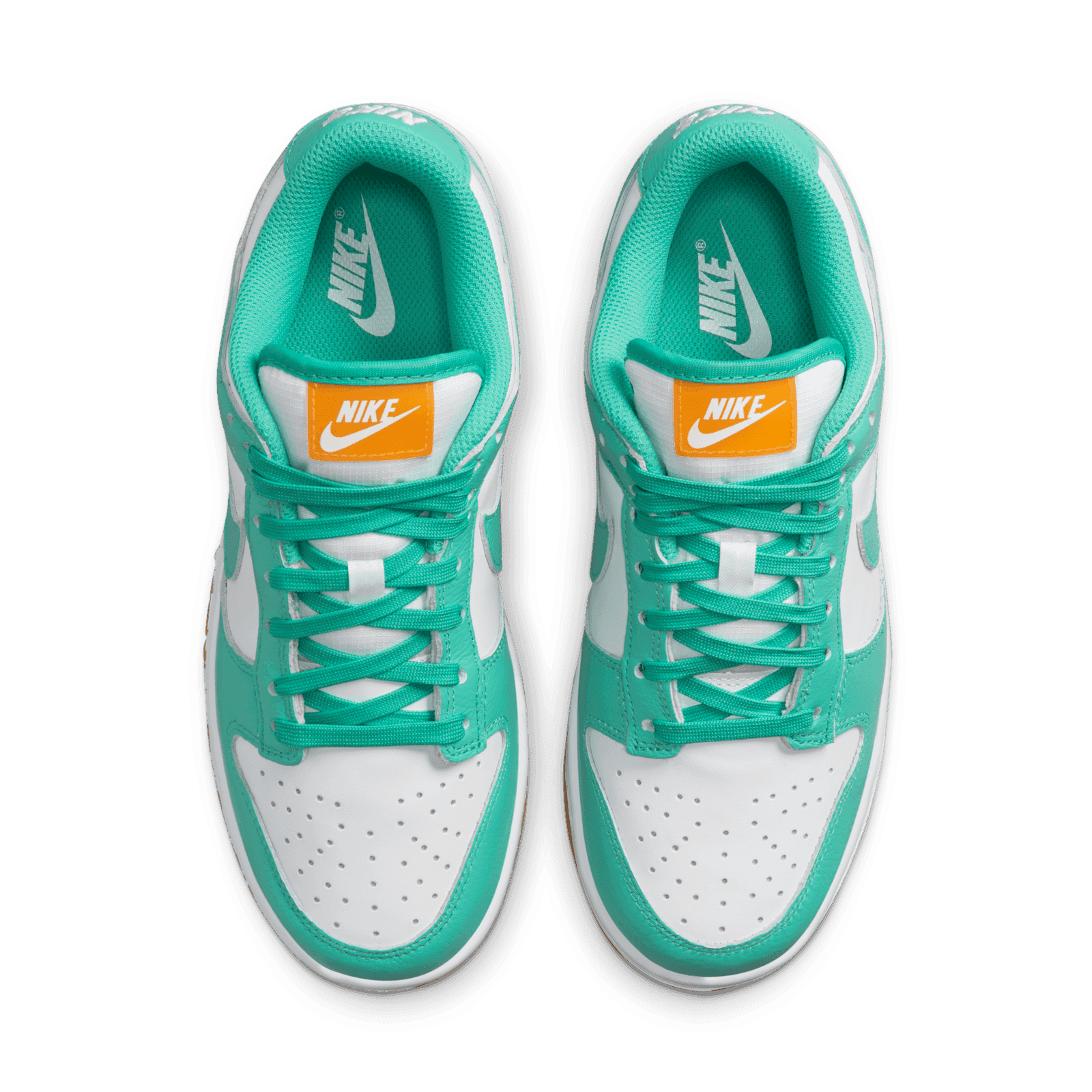 turquoise and white nikes