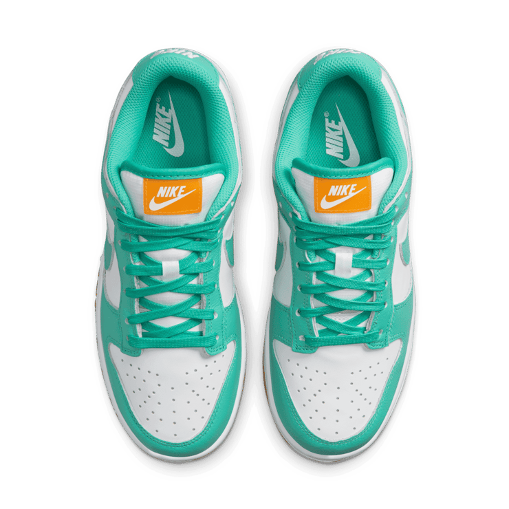 Nike Dunk Low White Turquoise (W) Angle 2