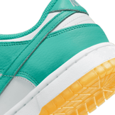 Nike Dunk Low White Turquoise (W) Angle 6