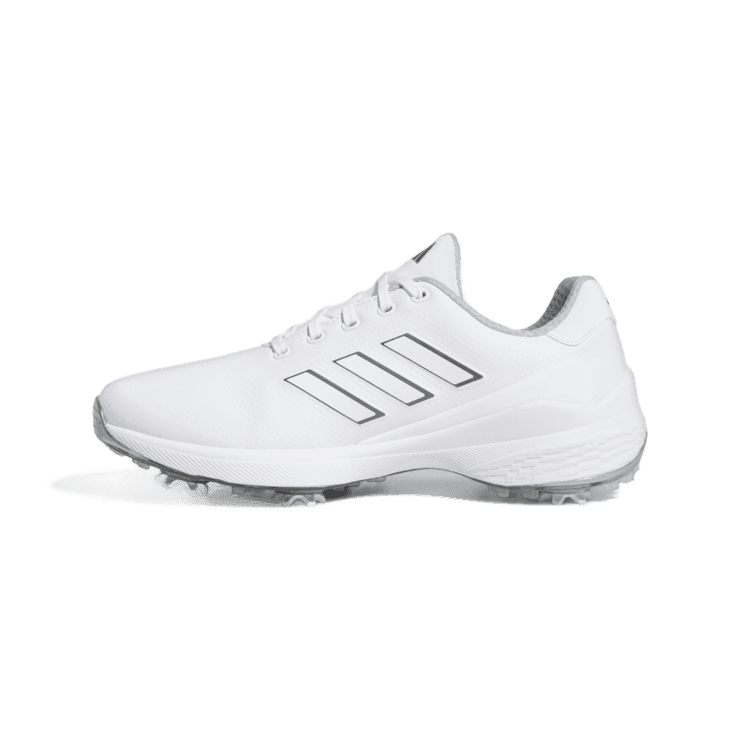 adidas ZG23 Golf Wide 'White Silver Metallic' Angle 4