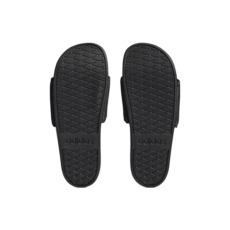 adidas Adilette Comfort Slide 'Black Denim' Angle 1