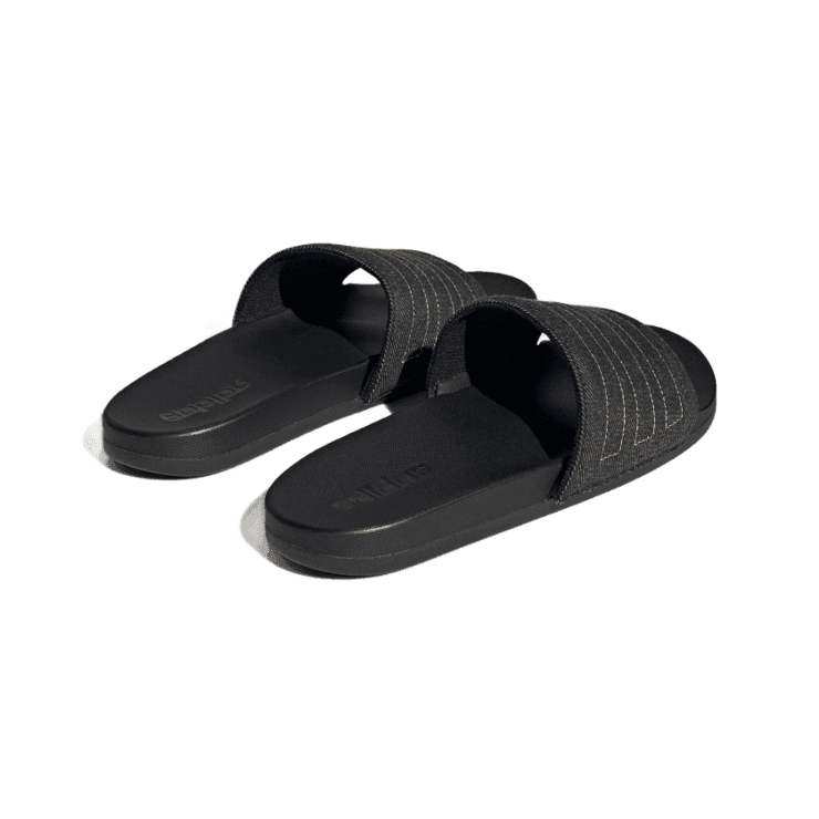 adidas Adilette Comfort Slide 'Black Denim' Angle 3