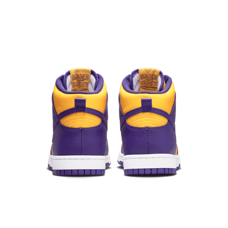 Nike Dunk High Lakers Angle 3