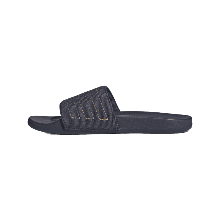 adidas Adilette Comfort Slide 'Navy Denim' Angle 4