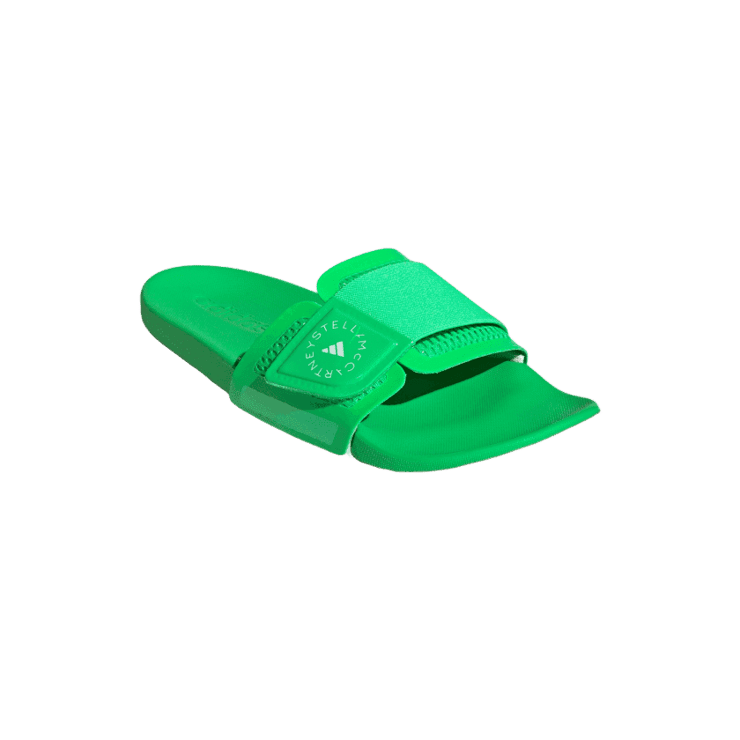 adidas Stella McCartney x Slide 'Green White' (W) Angle 2