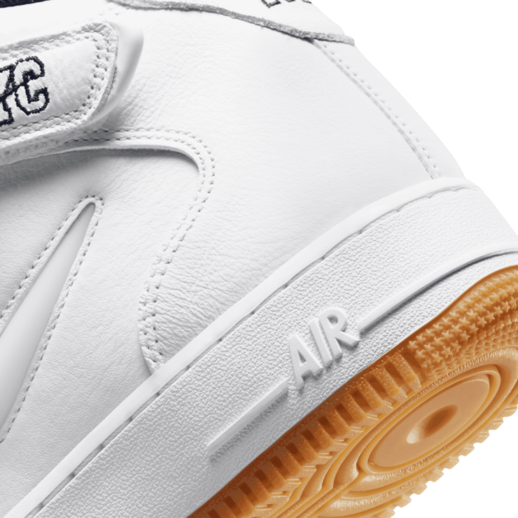 Nike Air Force 1 Mid QS Jewel NYC White Midnight Navy Angle 5