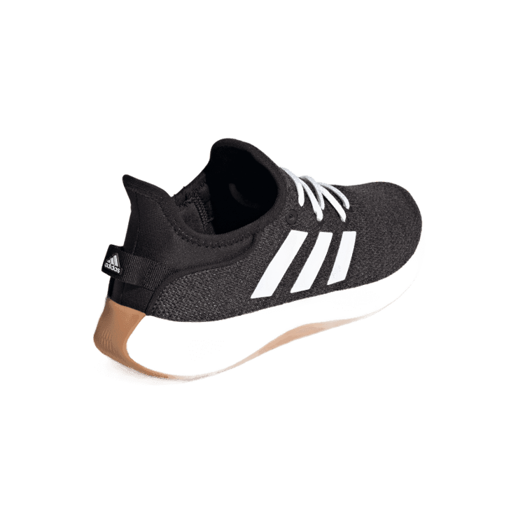 adidas Cloudfoam Pure 'Black White Gum' (W) Angle 3