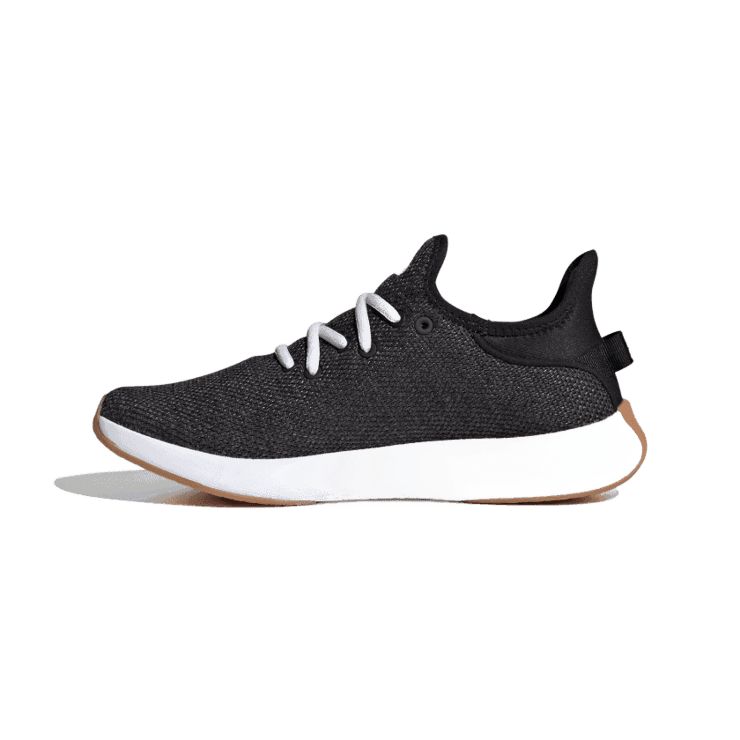 adidas Cloudfoam Pure 'Black White Gum' (W) Angle 4