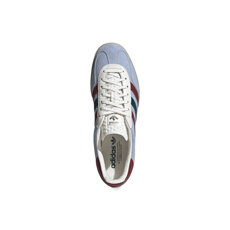 adidas Gazelle 'Blue Dawn Burgundy' Angle 0