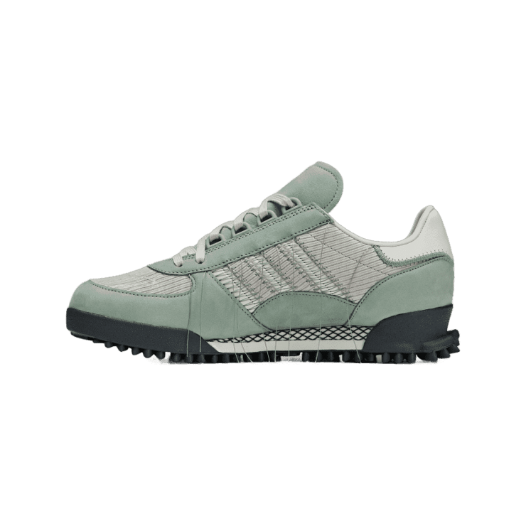 adidas Y-3 Marathon 'Silver Green' Angle 4