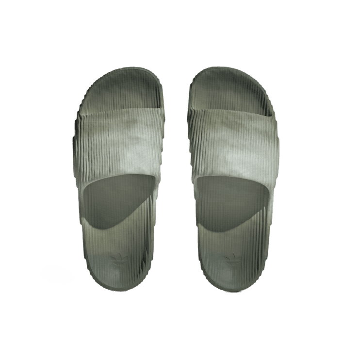 adidas Adilette 22 Slides 'Gradient Pack - Wonder Silver' Angle 0