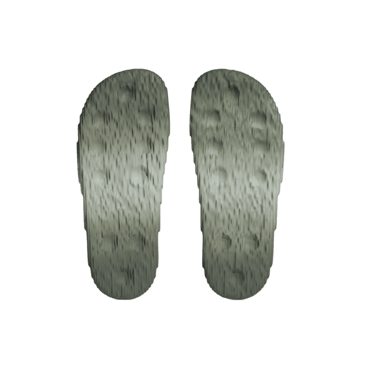 adidas Adilette 22 Slides 'Gradient Pack - Wonder Silver' Angle 1